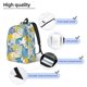 thumbnail image 3 of Balery Cute Poodle Dog Mochila Clásica Impresa Básica para Viaje, Mochila Escolar Resistente al Agua, Mochila de Lona con Correas Ajustables-Medium, 3 of 5
