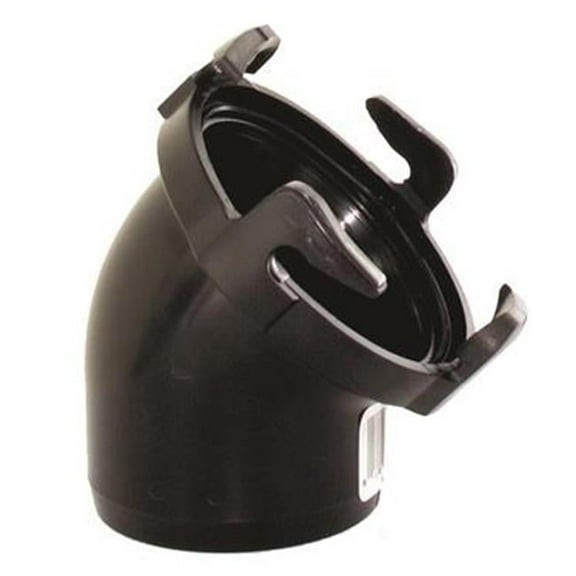 T1025 45 Degree Hose Adapter, Black