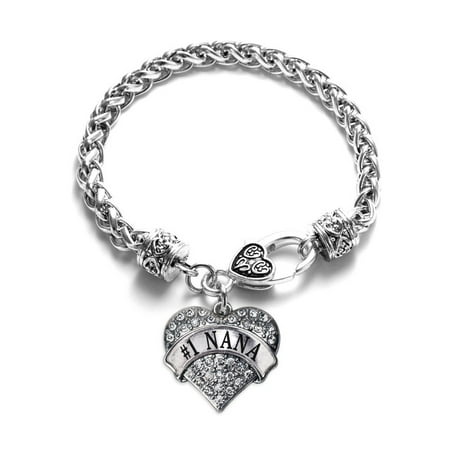 Crystal Star Charm Bracelet - #1 Nana Pave Heart Charm Bracelet