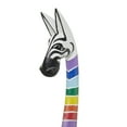 thumbnail image 4 of 6" x 59" Multi Colored Wood Handmade Giraffe Sculpture, by DecMode, 4 of 8
