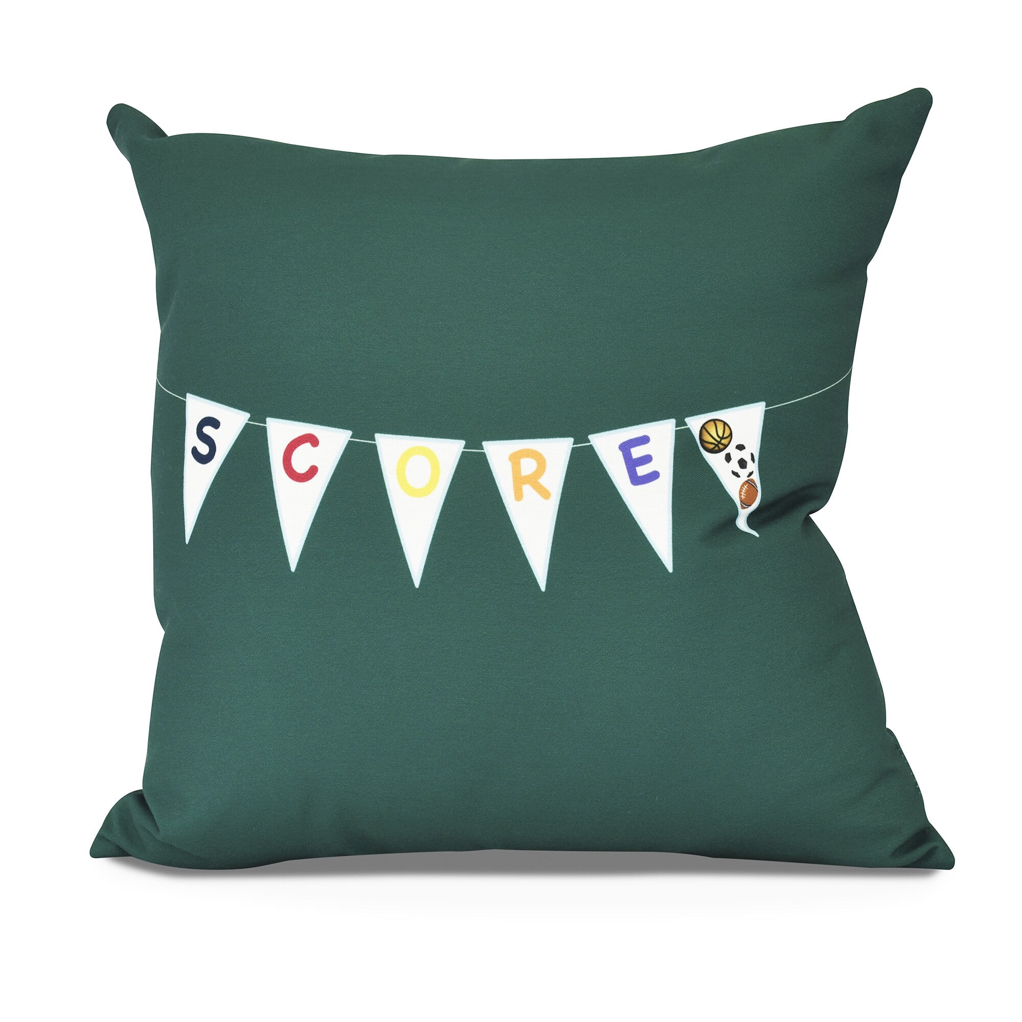 Score! Word Print Pillow