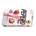 thumbnail image 4 of Pepero Strawberry Biscuit Sticks Covered in Strawberry Flavored Cream and Cookie Chips, Lotte, 8 Packs, 9oz, 1 Box, 4 of 4