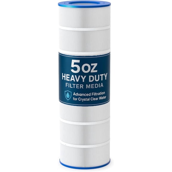 Upgraded CC200 Pool Filter Cartridge, Compatible with Pentair Clean & Clear 200, 5oz Heavy Duty Fabric for Superior Filtration & Durability, Replaces Pleatco PAP200, 173201, R173217