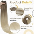 thumbnail image 4 of Typpkmm Extensiones De Trama De Cabello Humano Brillante 100g, 4 of 6