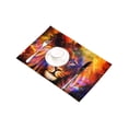 thumbnail image 3 of MKHERT Lion in Cosmic Space Cool Animal Placemats Table Mats for Dining Room Kitchen Table Decoration 12x18 inch,Set of 6, 3 of 4