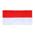 thumbnail image 2 of INDONESIA Flag Beach Towel | Quality  Long Lasting - 2 Sizes, 2 of 3