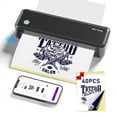 thumbnail image 1 of Gloryang Wireless Tattoo Transfer Stencil Printer, Portable Thermal Tattoo Machine for Tattoo Beginners with 40pcs Stencil Paper, Compatible with Smartphone & PC, Rechargeable, 1 of 8