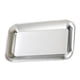 thumbnail image 4 of Serving Platter Square Stainless Steel Dish Tray Barbecue Plate Silver Color for Home S, 4 of 5