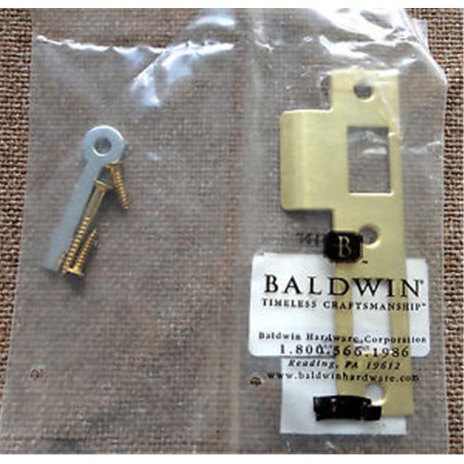 Baldwin 5528102R Combination Strike Plate