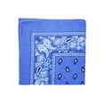 thumbnail image 4 of Cowboy Cotton Dozen Bandana Scarf Paisley Solid 12 Pack, Paisley Lavender, 4 of 4