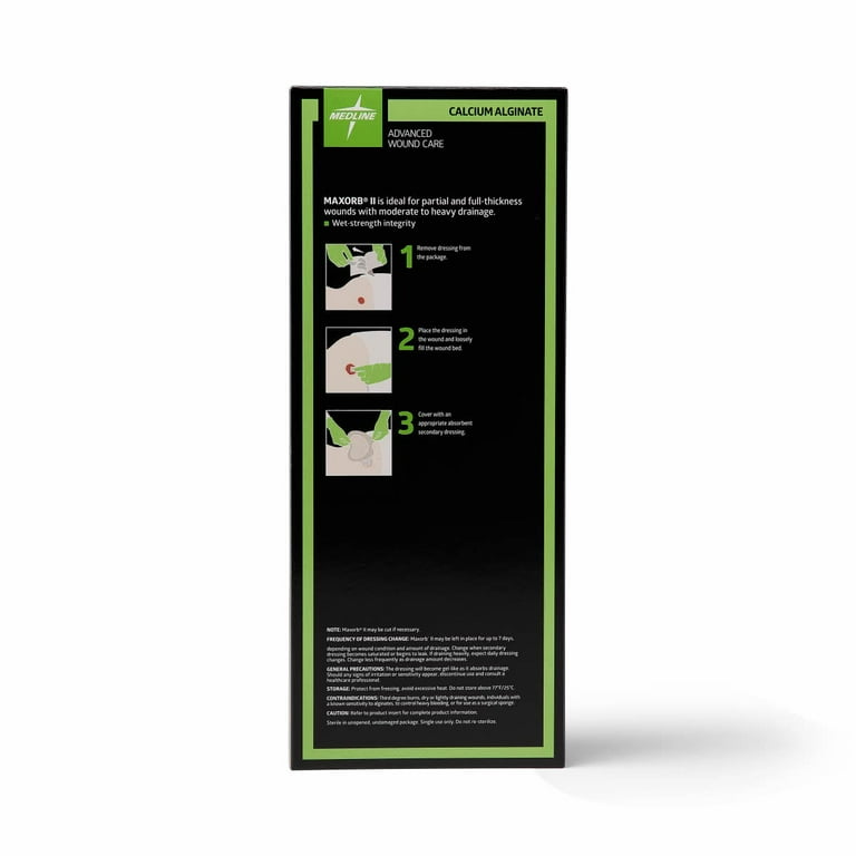 Medline Maxorb® II Alginate Wound Dressings, 1
