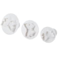 thumbnail image 1 of Molde cortador de fondant, 10 juegos de moldes para decoración de pasteles, molde de resorte, molde para galletas, valor excepcional, 1 of 9