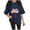 Navy_1, variant on Godom Plus Size Halloween Shirt Women Funny Graphic Short Sleeve Tops Tees