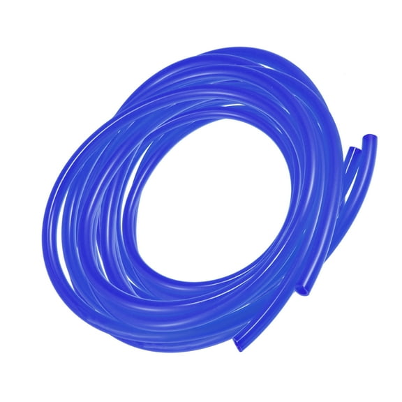 Unique Bargains 2pcs Fuel Vent Line Hose 0.2"x118" 5mm x 300cm Gas Line Petrol Hose Tube Universal for ATV Blue