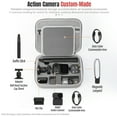 thumbnail image 3 of GAEKOL Carrying Case For DJI Osmo Nano, Large Capacity Storage Bag Protective Hard Case for Osmo Nano Camera, Magnetic Lanyard, Hat Clip, Selfie Stick and Accessories, 3 of 7