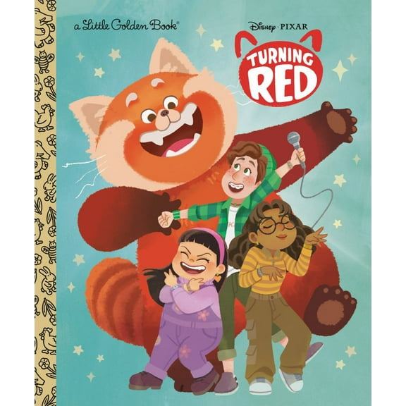 Disney/Pixar Turning Red Little Golden Book (Hardcover)