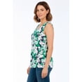 thumbnail image 3 of Jessica London Women's Plus Size Stretch Cotton Square Neck Tank, 3 of 4