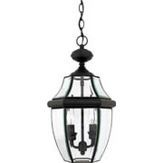 Quoizel NY1178K Newbury 2-Light Outdoor Lantern, Mystic Black