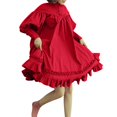thumbnail image 1 of Robe Japonaise Élégante pour Femmes à Manches Longues, Robe de Cour Anime, Jupe Fluide, Tenue de Fête Formelle, 1 of 9