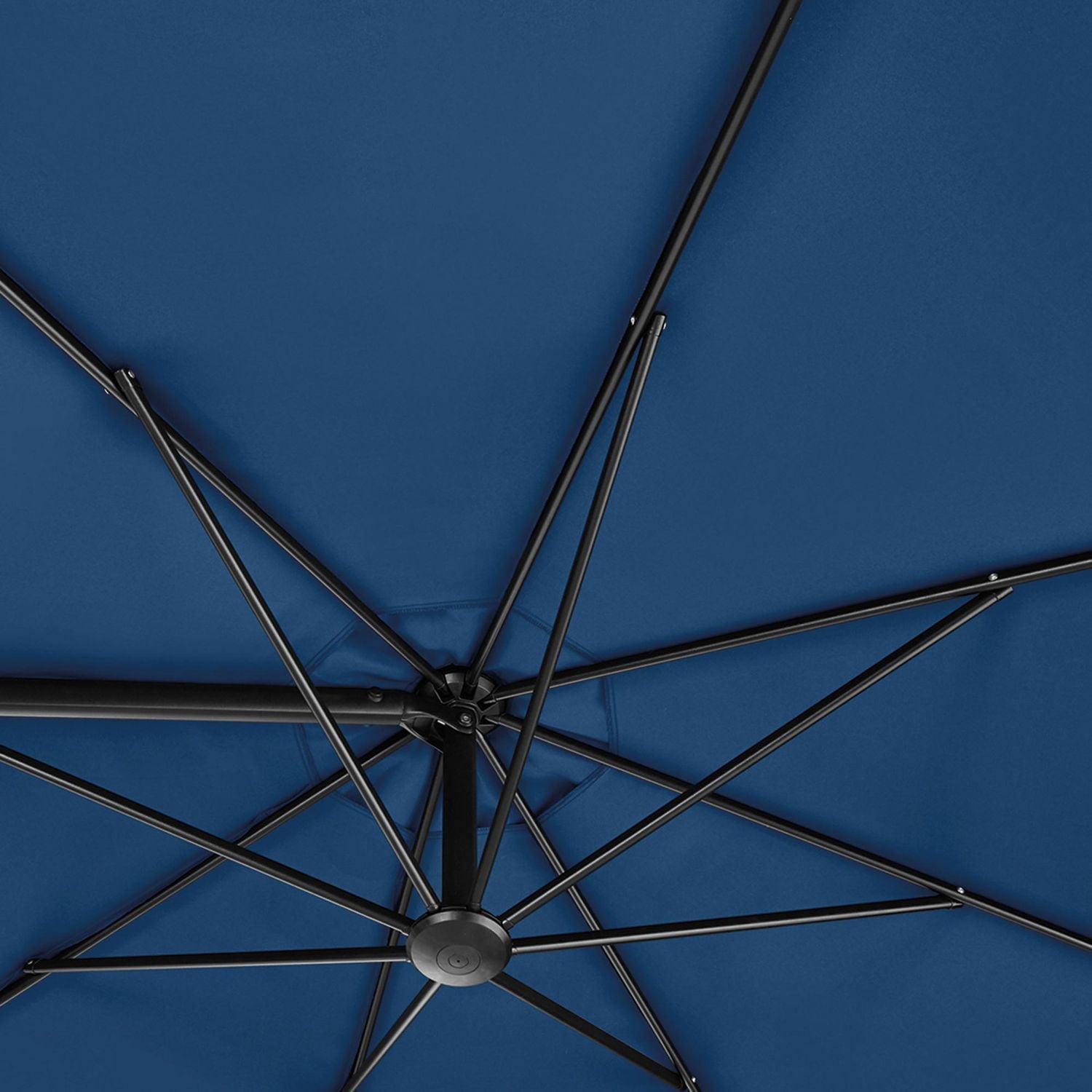 hometrends 10 ft. Round Offset Umbrella & Base