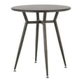 thumbnail image 3 of Clara Industrial Round Dinette Table in Antique Metal by LumiSource, 3 of 7