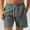 Dark Gray, variant on HAOTAGS Beach Shorts for Men Quick Dry Sport Shorts Casual Summer Running Shorts with Drawstring Green Size 2XL