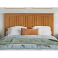 thumbnail image 6 of AFI Naples Full Solid Wood Low Profile Platform Bed, Light Toffee, 6 of 12
