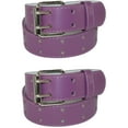 thumbnail image 1 of CTM® Kids' Leather Two Hole Jean Belt, 1 of 3