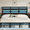 Black, variant on MARQUESSIA Full Size Bed Frame with LED Lights and Charging Station with Under Bed Storage Storage Headboard Noise-Free/Metal Support/No Box Spring Needed Matte Black