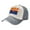 Gray, variant on Arizona Flag Baseball Cap Distressed Adjustable Vintage Cotton Denim Hat for Women Men