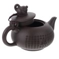 thumbnail image 2 of MasteelfCA 1PC Ceramic Retro Teapot Adornment Creative Ceramic Double Pot Teapot Tea Set, 2 of 8