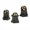 057#Black, variant on 3 Pack Halloween Ceramic Ghost Light Figurines, Warm LED Lighted Ghost Decor, Cute Desktop Ornament For Mantel Table Entryway Gothic Home Decor, 3.94 x 3.54 Inches