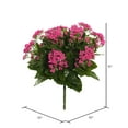 thumbnail image 2 of Decoración floral artificial Vickerman Kalanchoe Bush rosa intenso, 2 of 4