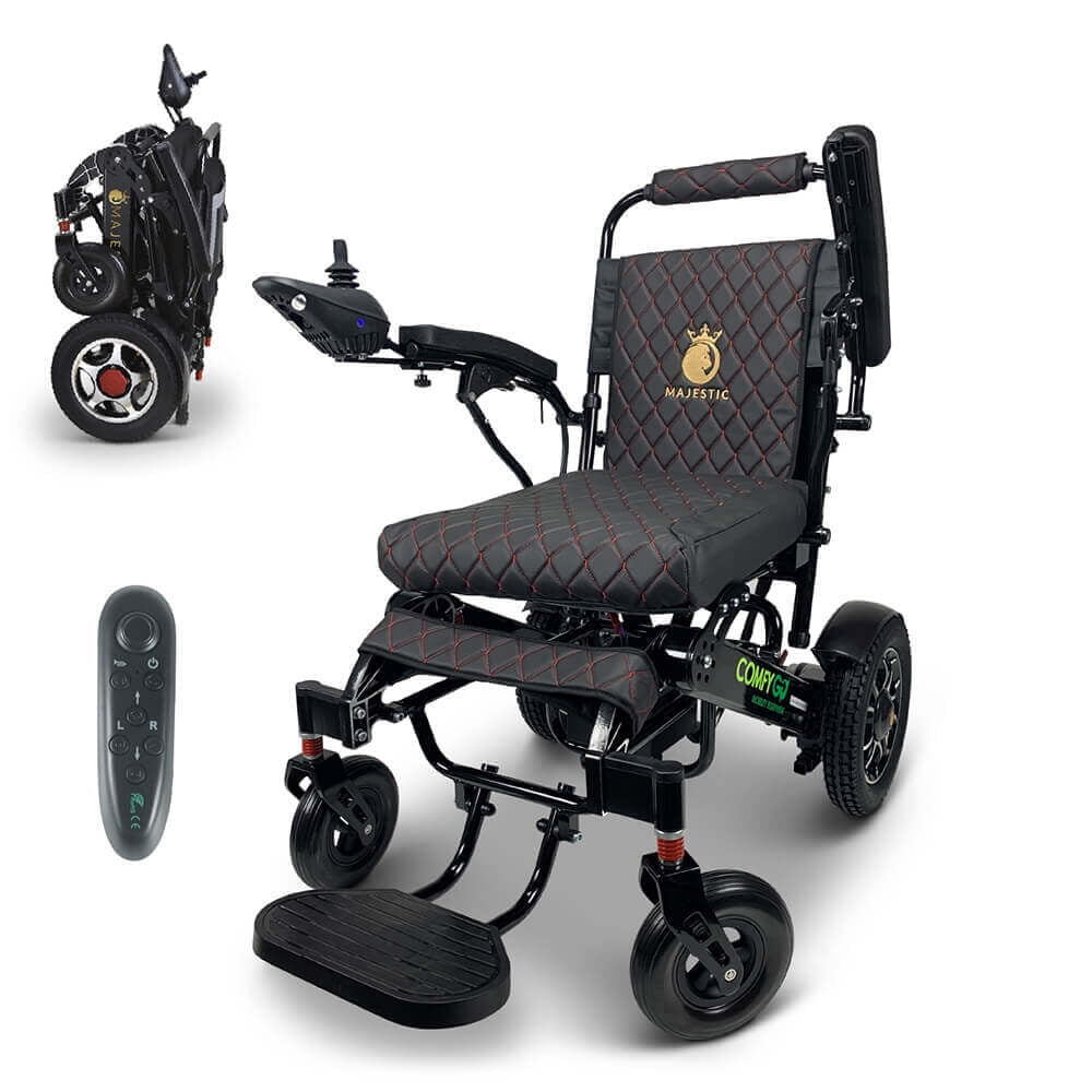 Buy Electric Wheelchair Dual Motorized, Foldable, Lightweight Power