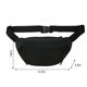 thumbnail image 4 of Bolsa De Pecho Bolso de pecho para mujer Bolsos cruzados de hip hop de color sólido casual para viajes (negro) Likrtyny Para Estrenar, 4 of 9