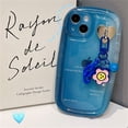 thumbnail image 1 of Funda de teléfono coreana con colgante de flor de tulipán en 3D, Funda suave a prueba de golpes para iPhone 14, 13, 12, 11 Pro Max, X, XR, 7, 8 Plus Fivean unisex, 1 of 2