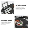 thumbnail image 5 of Disketp Japanese Sushi Hashi Elastic Travel Luggage Cover Travel Suitcase Protective Cover For Trunk Case Apply To 18''-32'' Suitcase Cover (Luggage not included)-Small, 5 of 9