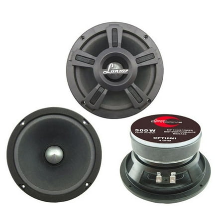 - Lanzar Opti Pro 500 Watts 6.5