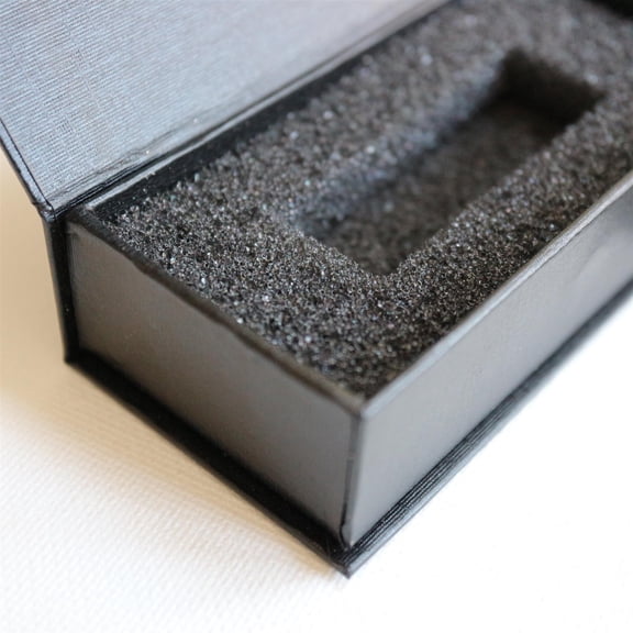 3 x Magnetic USB Presentation Gift Boxes, (4 in), Black, flash drives, removable drives, Wedding USB Box, Wedding Presentation Gift Box, Photography, Present Gift