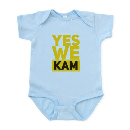 

CafePress - Yes We Kam - Baby Light Bodysuit Size Newborn - 24 Months