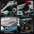 thumbnail image 6 of W11-EQ Formula 1 Racing Car, Performance Scale Model Car for Adults,Authentically Detailed Build and Display Model for Home or Office Decor,  1257 Pcs, 6 of 6