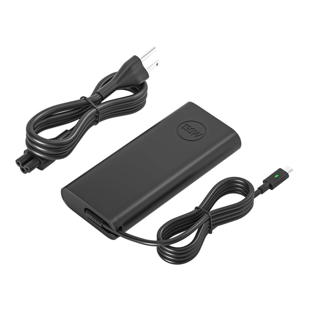 Cargador de portátil USB-C de 130 W para Dell XPS 15, Precision, Latitude