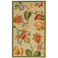 thumbnail image 5 of SAFAVIEH Chelsea Hayleigh Floral Wool Runner Rug, Sage, 2'6" x 6', 5 of 10