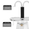 thumbnail image 4 of Cafetière 2 Tasses, 100ml Mini Cafetière Double Tête, 4 of 5