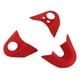thumbnail image 1 of Embellecedor de Cubierta de Marco de Volante de Ante de Coche para Mini F54 F55 F56 F57 F60, Cubiertas de embellecedores de Volante, reemplazo de decoración Interior(Rojo), 1 of 5