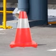 thumbnail image 2 of VERDANVERSE Traffic Cones Small Traffic Cone Red PVC for Festive Events 1Pcs, 2 of 5