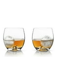 thumbnail image 3 of Viski Sphere Silicone Ice Molds with Glasses, Whiskey Bourbon, 4 Piece Set, 3 of 5