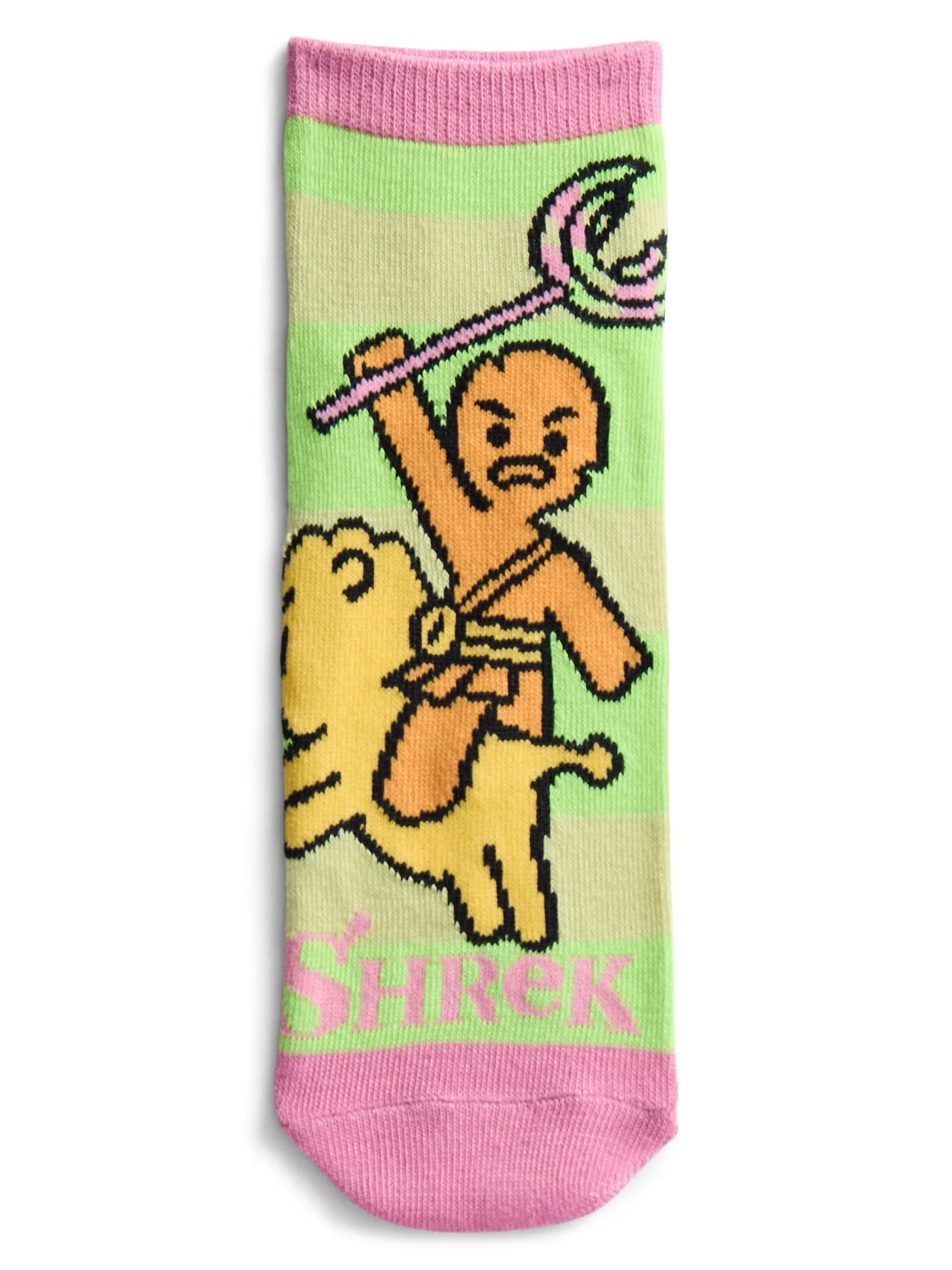 Shrek Womens' Low-Cut Socks, 10-Pack, Sizes 4-10