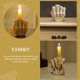 thumbnail image 4 of Gestos divertidos creativos Candlestick Partido Vela decorativa Soporte de casa, 4 of 5