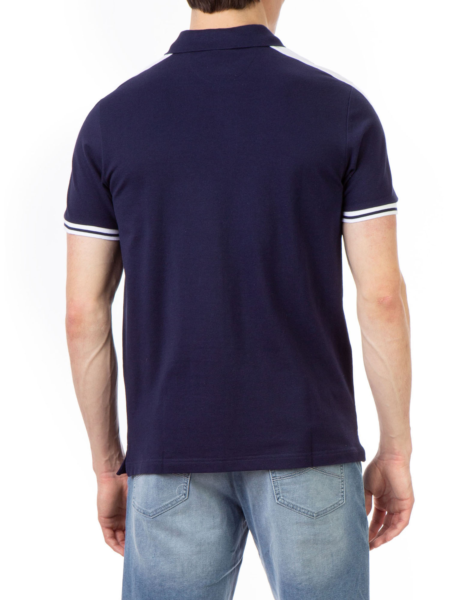 U.S. Polo Assn. Men's Embossed Logo Pique Polo Shirt - image 5 of 6
